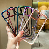 ラインカラーフレームスマホケース