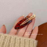 べっ甲ブラウンヘアアクセ